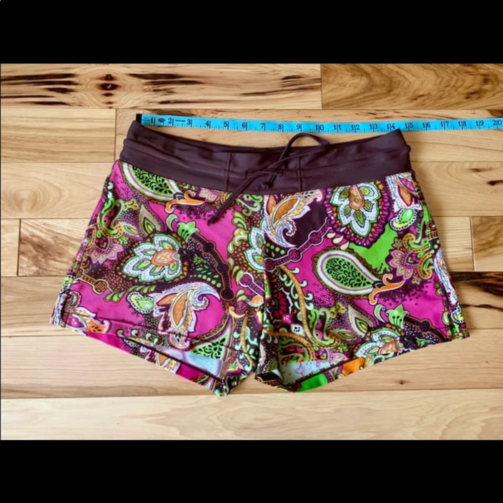 Athleta Surge Run Swim Shorts Sz Small